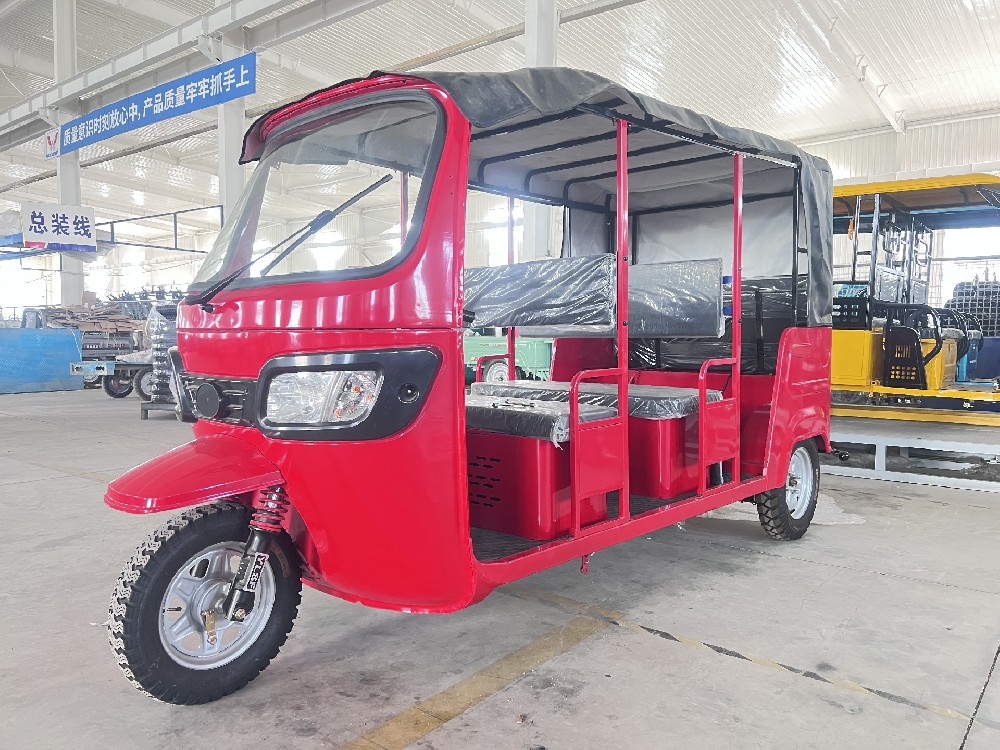 Premium 3000W Electric Passenger Shuttle Tricycle (6-8 Seater, 200KM Range)