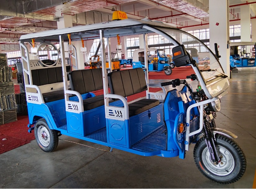 BOYA07:Taxi Electric Adult Passenger Tricycles 1000w Taxi Tuk Tuk Tricycle with Roof for Passengers